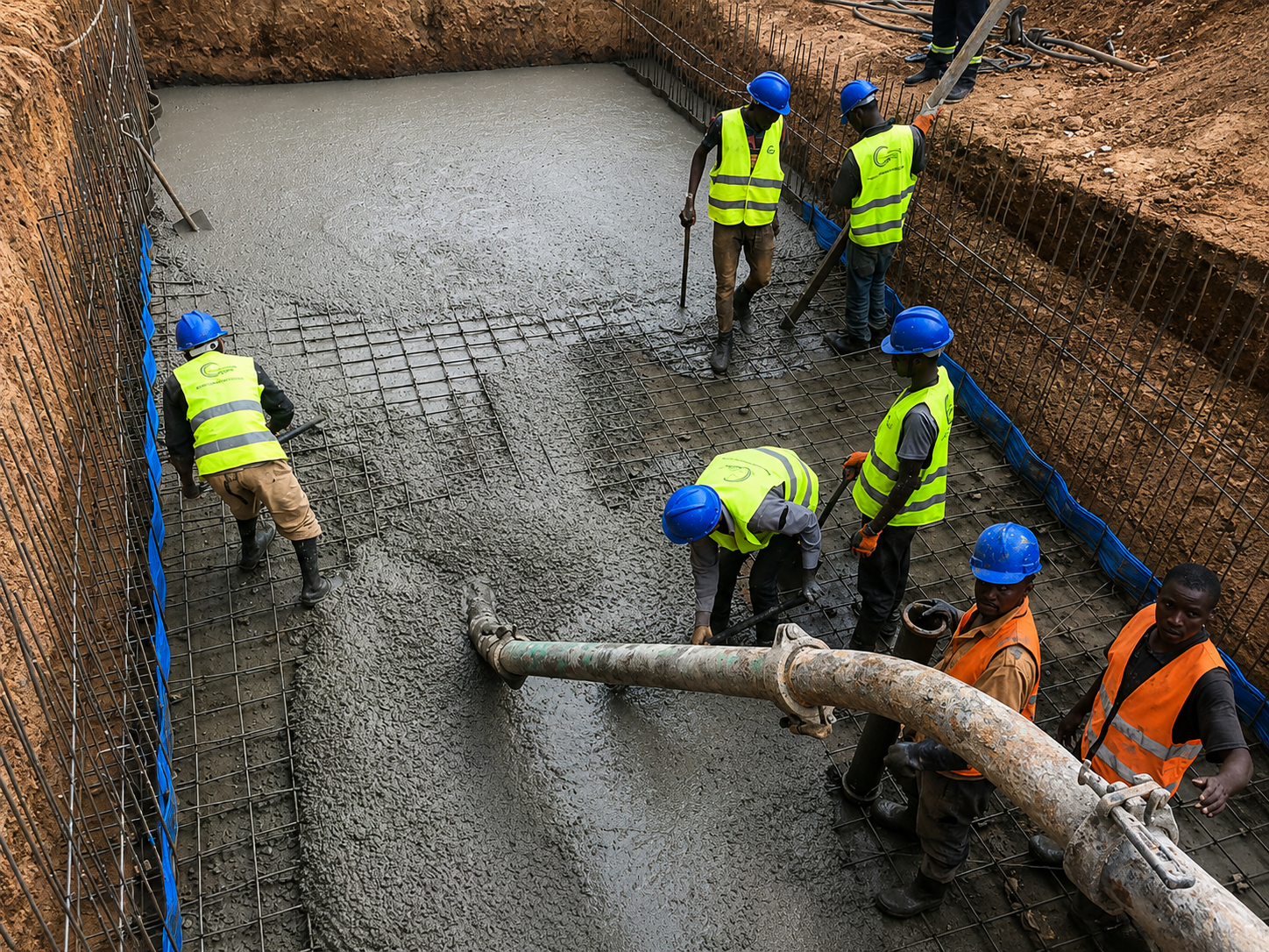 Swimming pool construction by Quality Pool Uganda