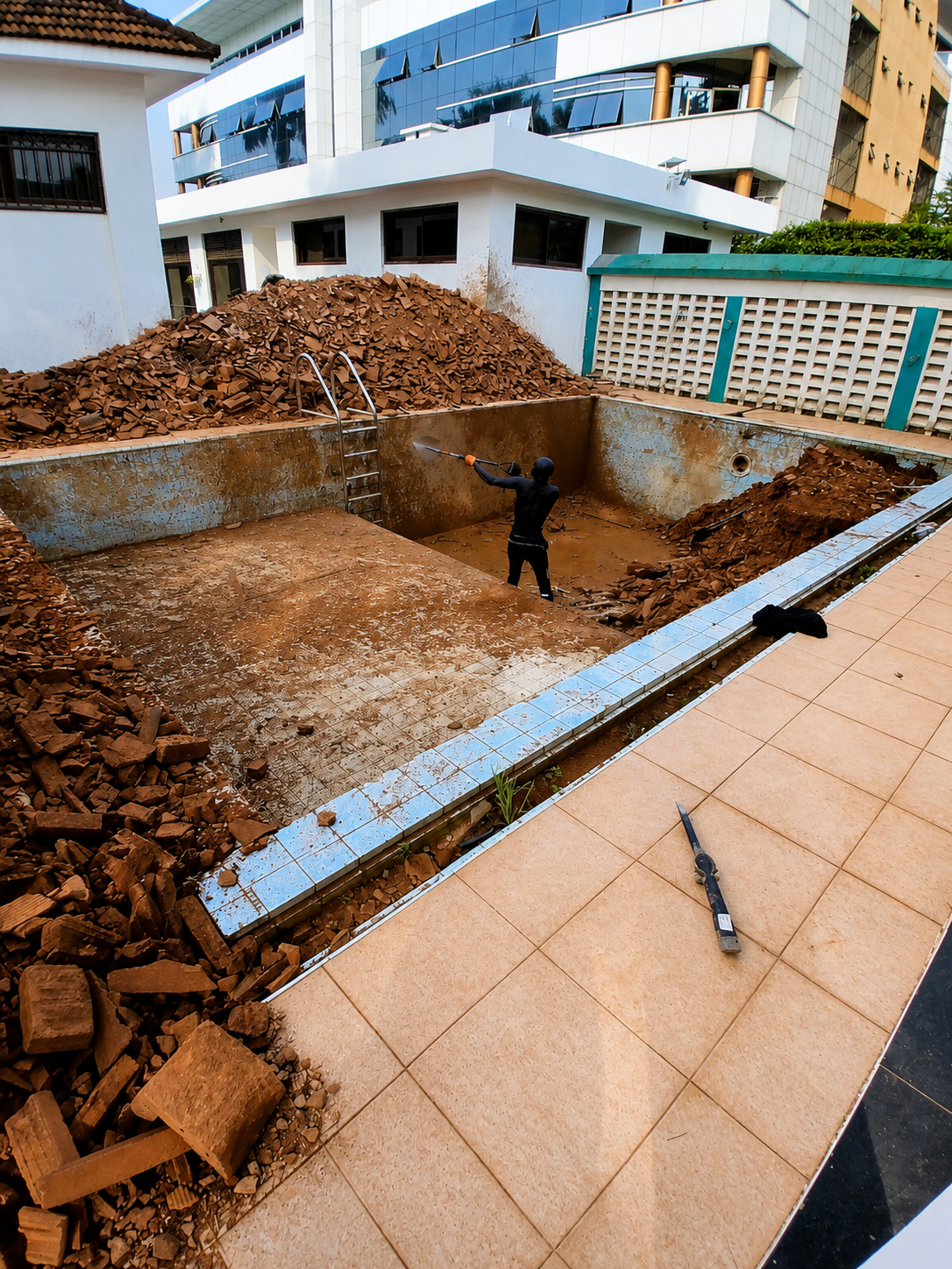Swimming pool renovation and repairs