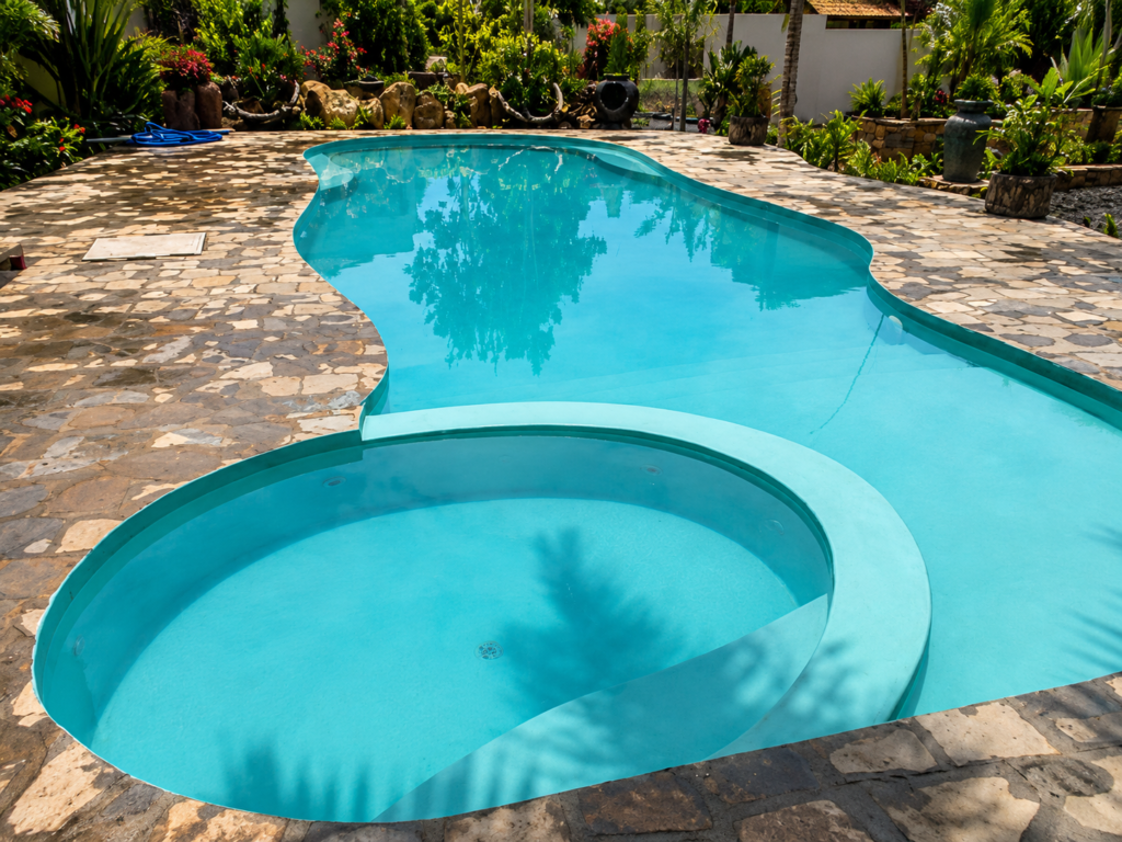 luxury residential pool at entebbe uganda