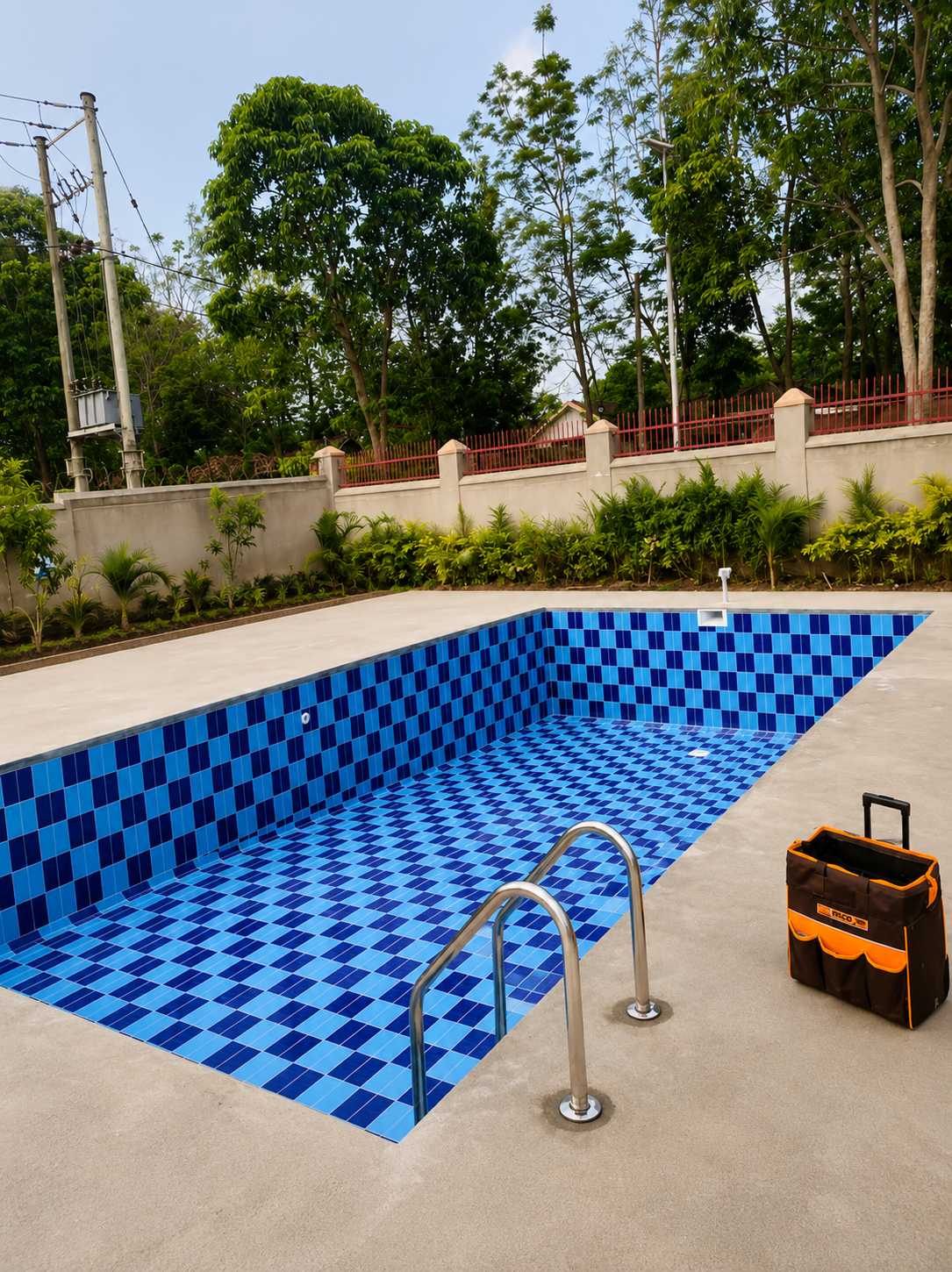 Hotel swimming pool in Fort Portal
